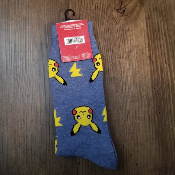 Pokemon Pikachu Socks - Picture 2 of 4